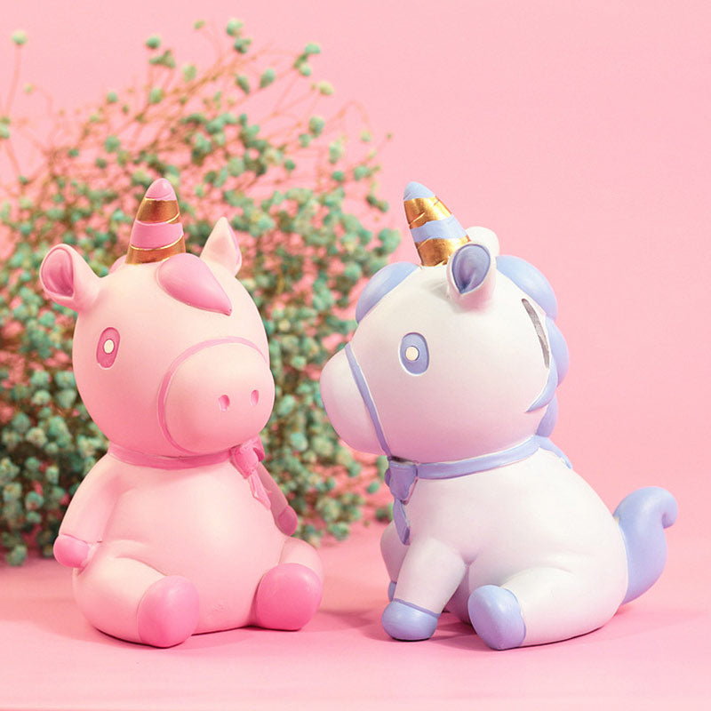 Chubby Unicorn Pig Piggy Bank