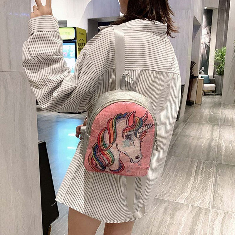 Flippy Unicorn Backpack