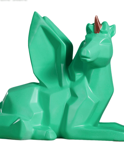 Geometric Alicorn Piggy Bank