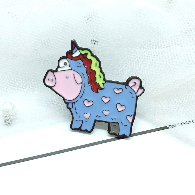 Pig Unicorn Earrings