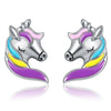 Unicorn Head Earrings
