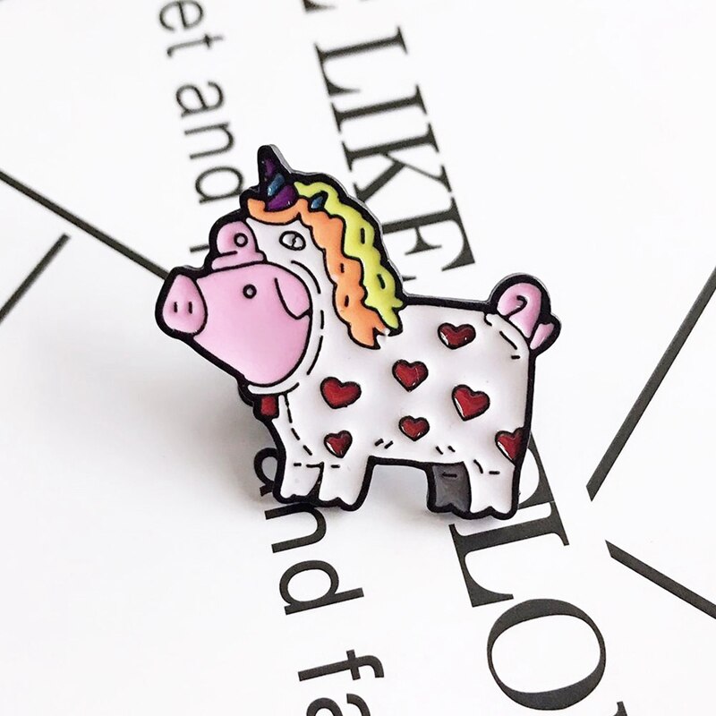 Pig Unicorn Earrings