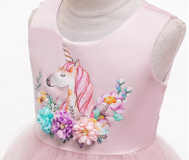 Unicorn Flower Girl Dress