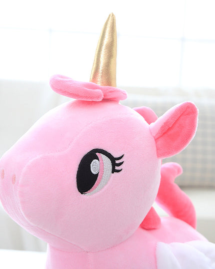 Small Pink Unicorn Plush