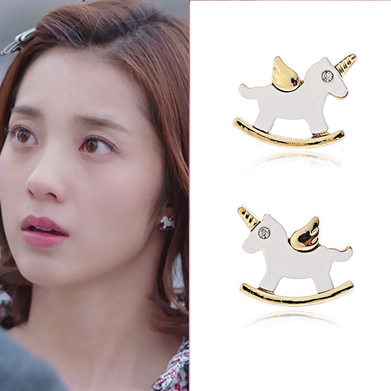 Unicorn Pierced Earrings