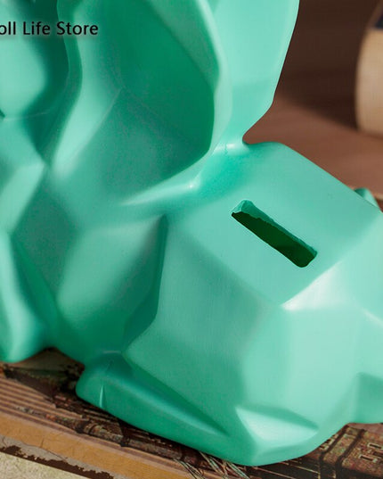 Geometric Alicorn Piggy Bank