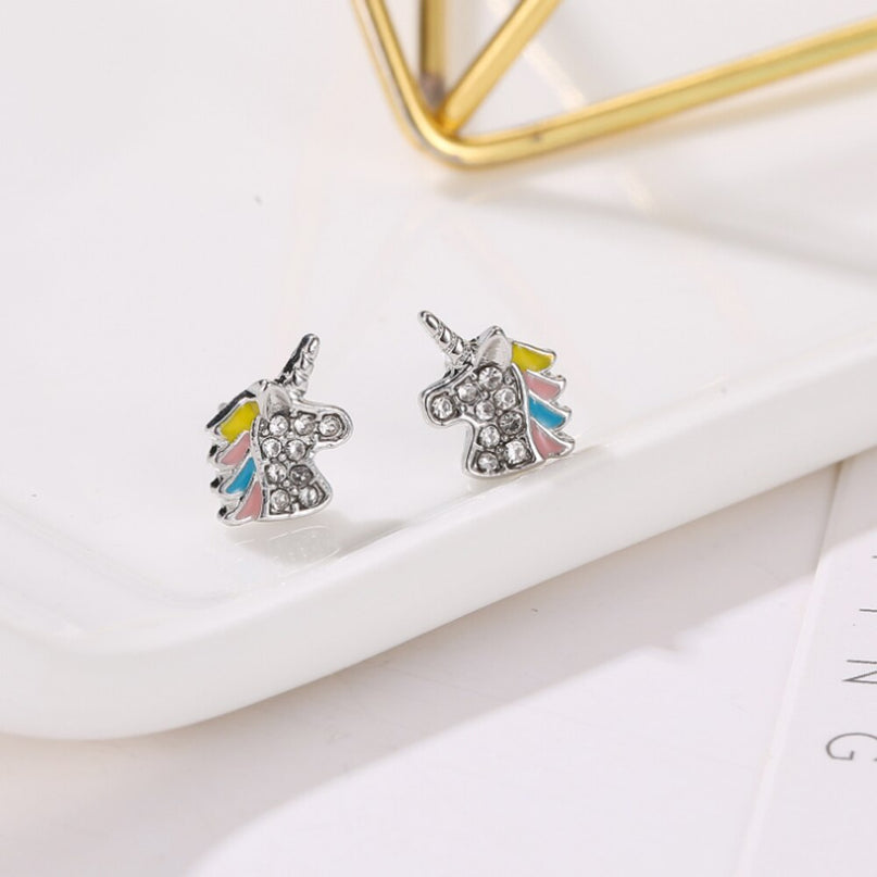 Mini Unicorn Earrings