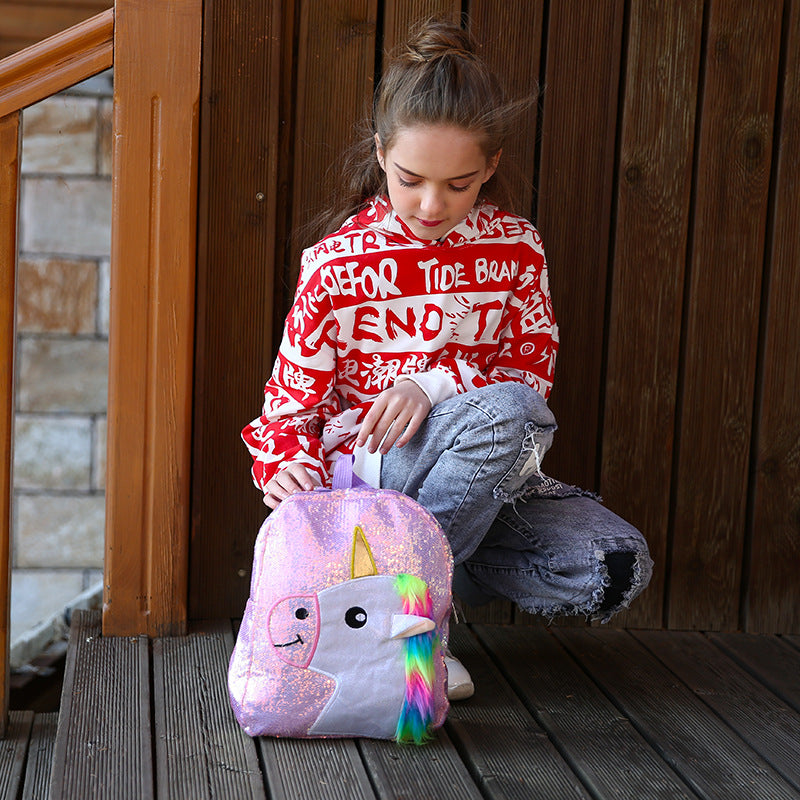 Sequin Backpack Unicorn