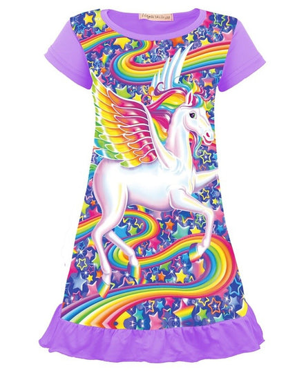 Unicorn Pattern Dress