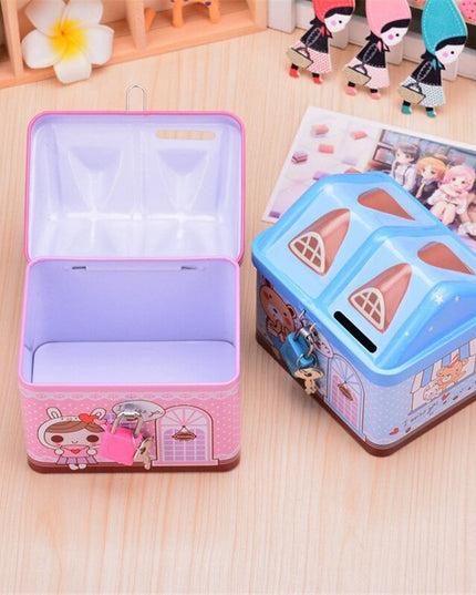 House-Shaped Unicorn Piggy Bank