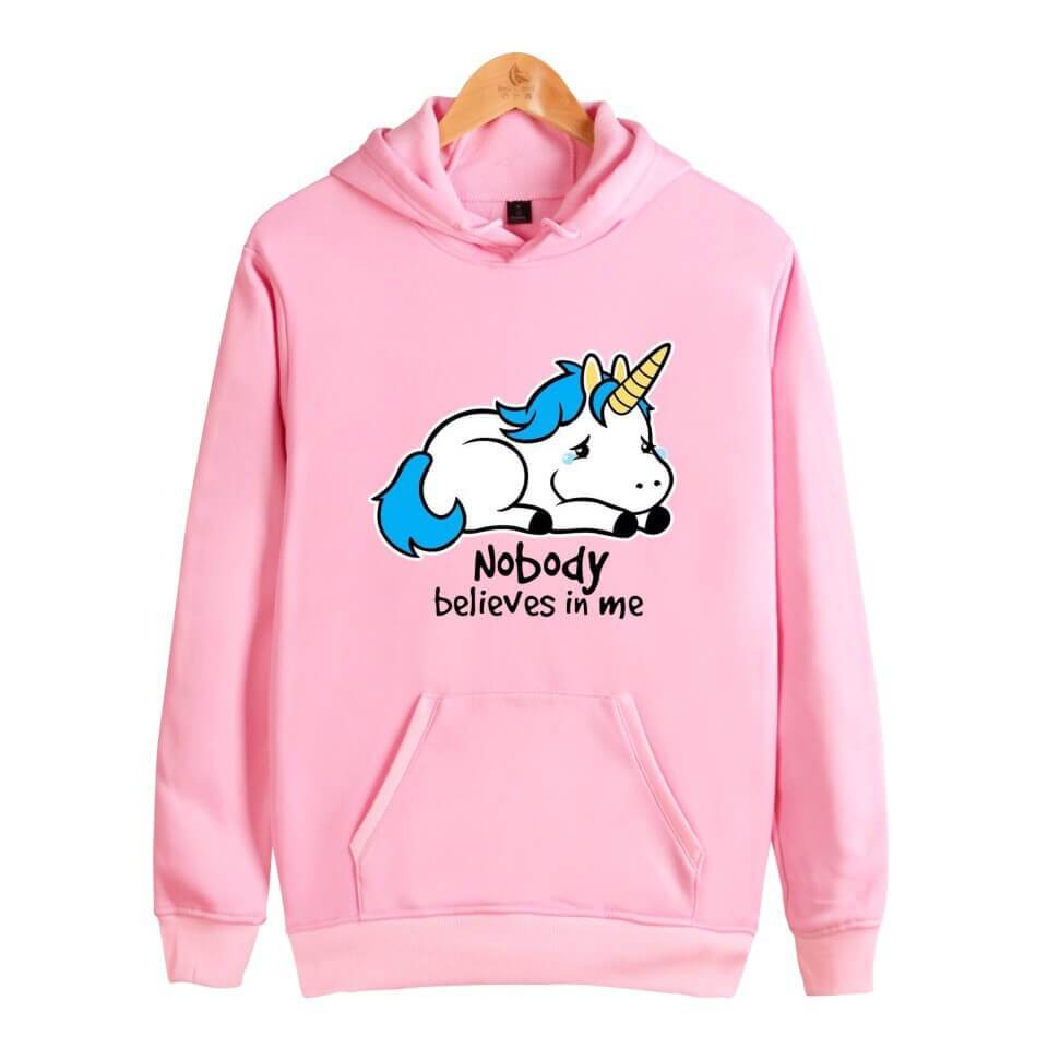 Pink clearance unicorn hoodie