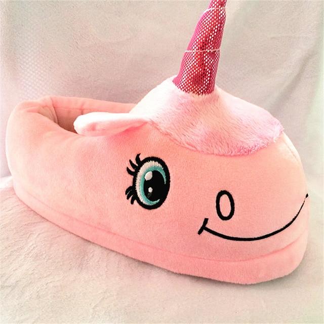 Pink Unicorn Slippers Kawaii Unicorn Store