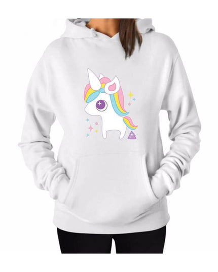 White Unicorn Hoodie