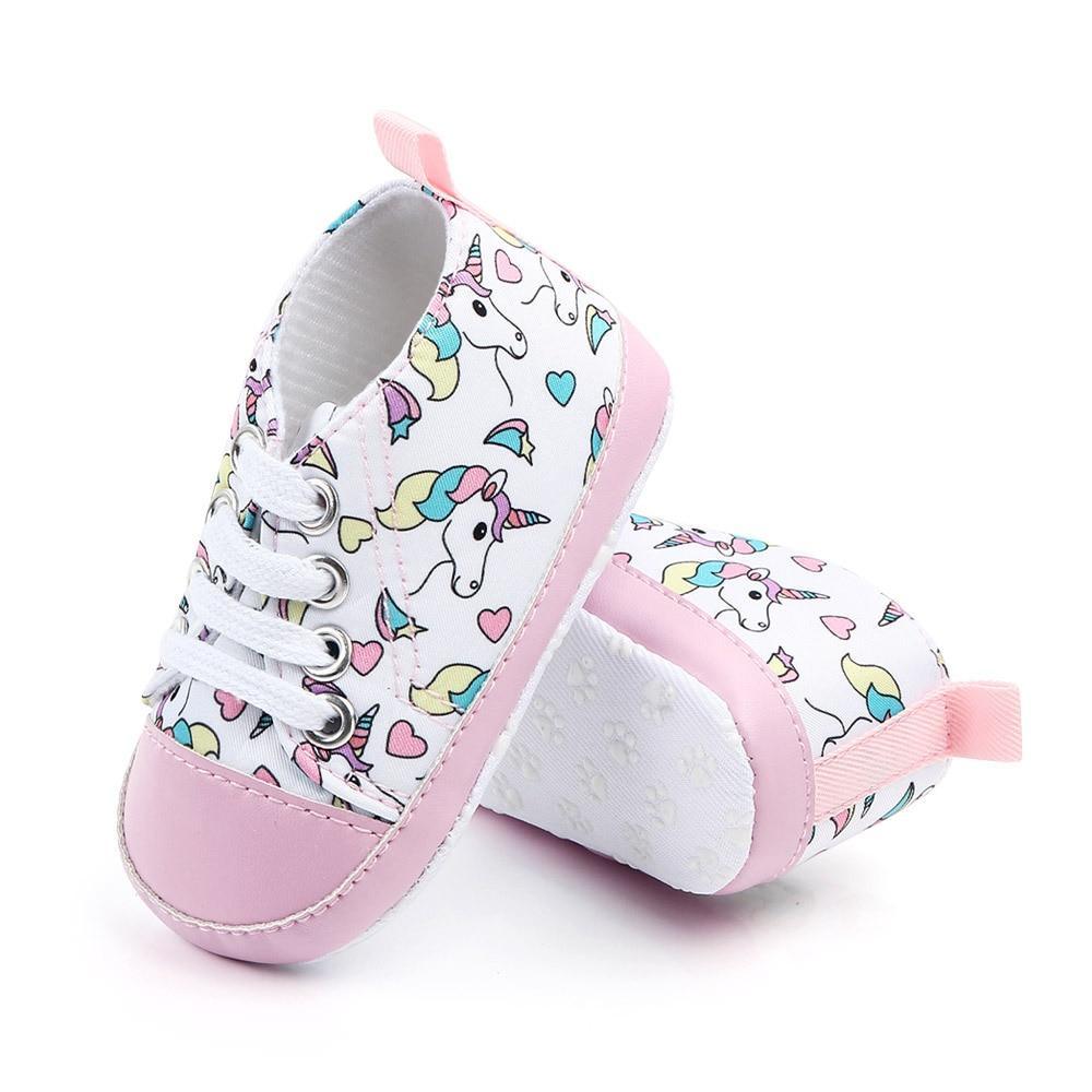 Unicorn baby girl shoes online