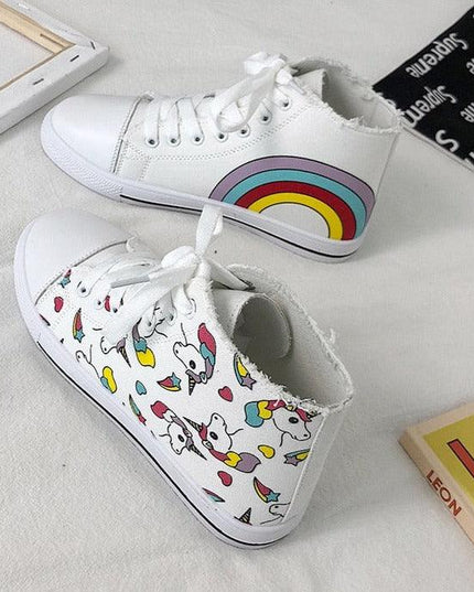 Unicorn Canvas Sneakers