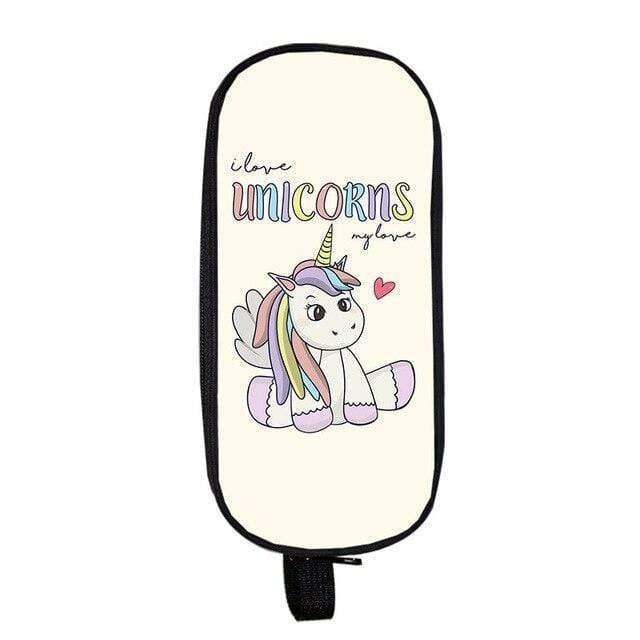 big unicorn pencil case