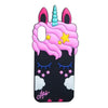 black unicorn phone case