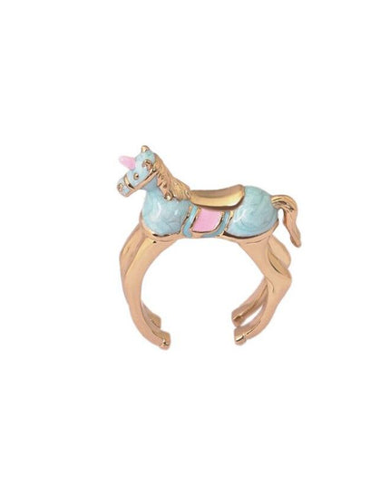 Blue Unicorn Ring | 🦄 Kawaii Unicorn Store