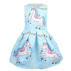Blue And White Unicorn Dress | 🦄 Kawaii Unicorn Store