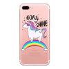 Born To Shine Unicorn iPhone Case