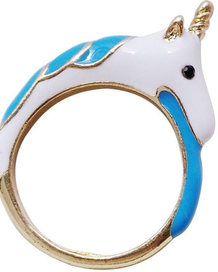 Cartoon Unicorn Ring | 🦄 Kawaii Unicorn Store