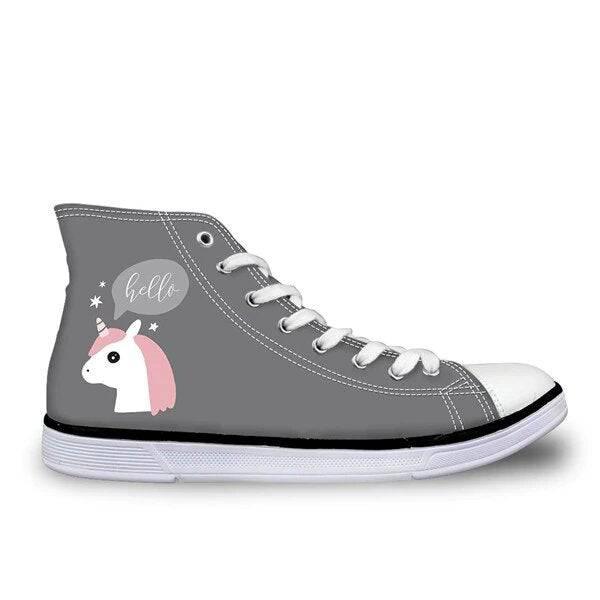 Unicorn High Top Sneakers