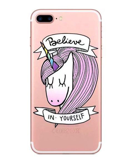Confident Unicorn iPhone Case