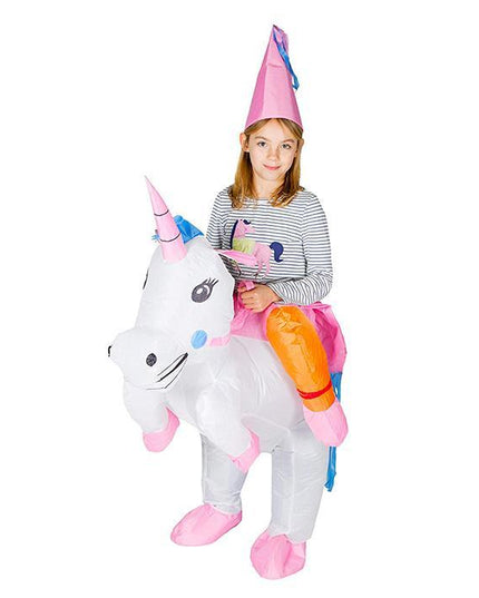 Festive Unicorn Party Inflatable Costume