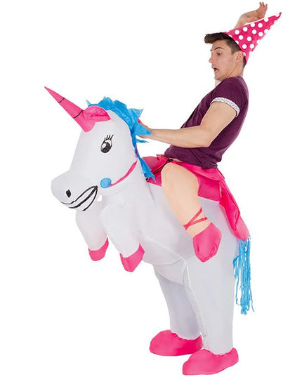 Festive Unicorn Party Inflatable Costume