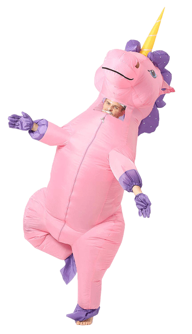 Magical Inflatable Unicorn Costume