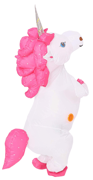 Whimsical Kids Unicorn Inflatable Costume