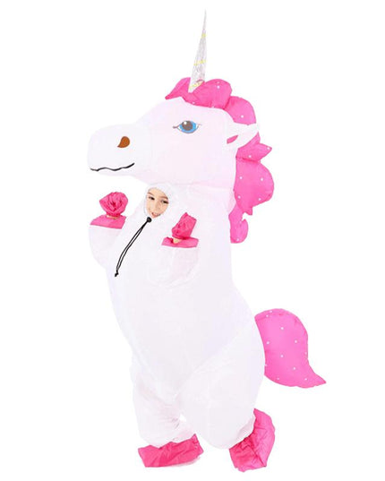 Whimsical Kids Unicorn Inflatable Costume
