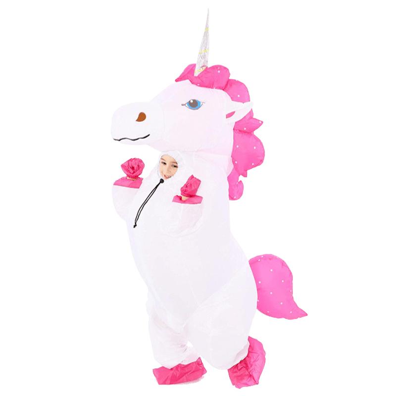 Whimsical Kids Unicorn Inflatable Costume