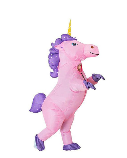 Full-Body Unicorn Inflatable Costume