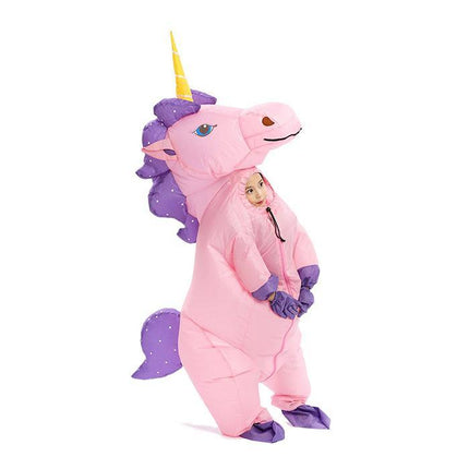 Full-Body Unicorn Inflatable Costume