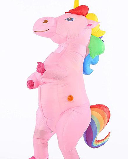Full-Body Unicorn Inflatable Costume