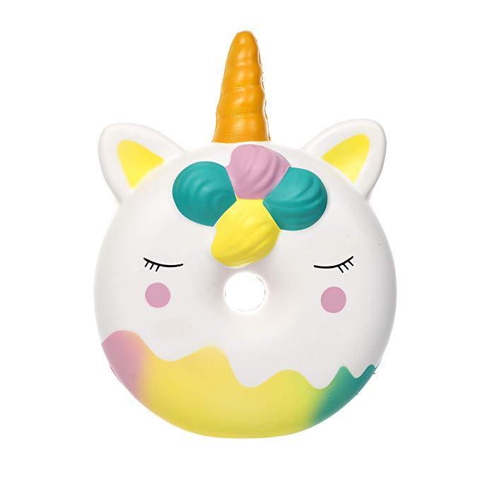 Jumbo Unicorn Donut Squishy Kawaii Unicorn Store
