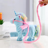 Light Blue Interactive Unicorn Toy