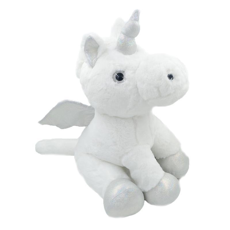 Mega Silver Unicorn Plush | 🦄 Kawaii Unicorn Store