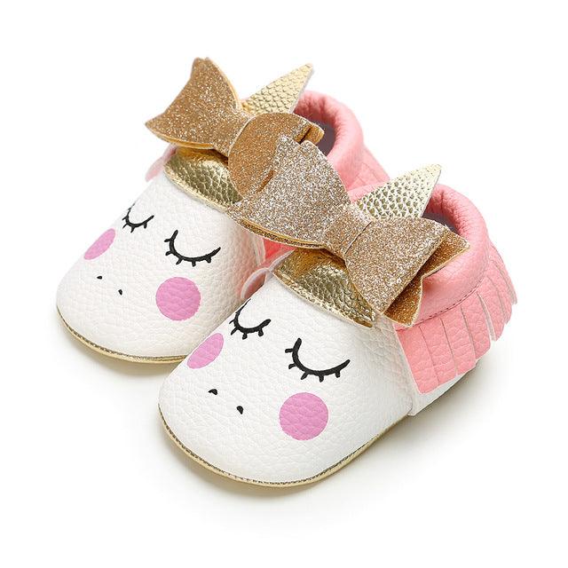 Moccasins Sparkly Unicorn Shoes