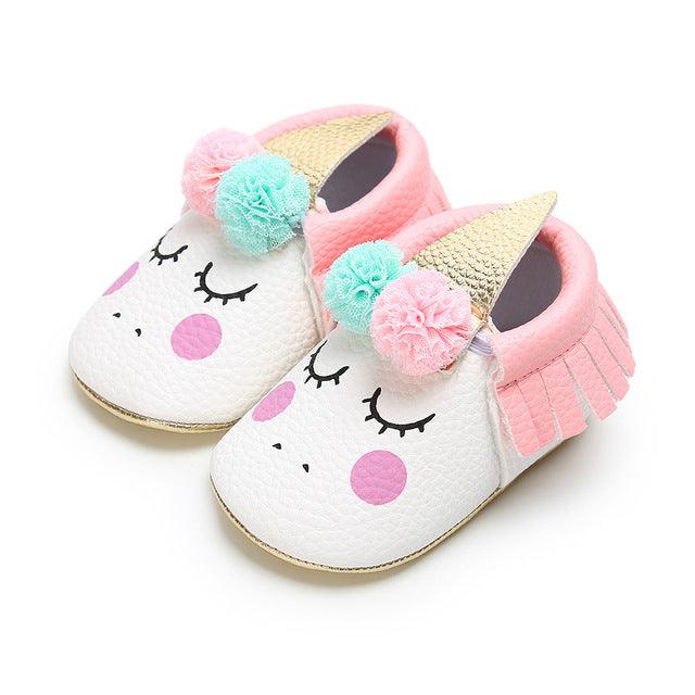 Moccasins Sparkly Unicorn Shoes