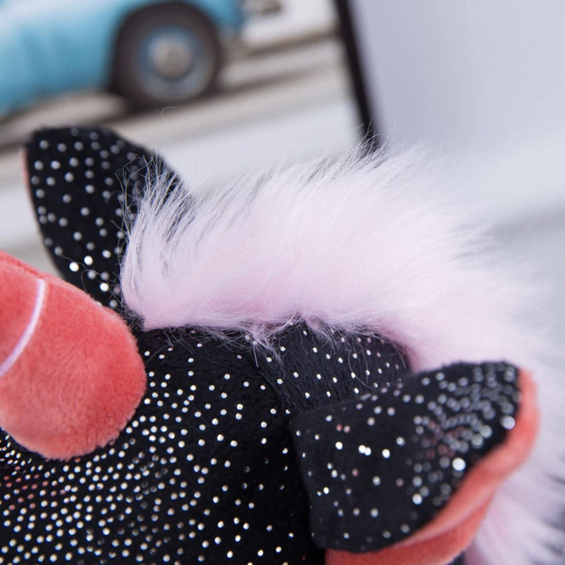 Black Unicorn Plush