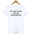 My Unicorn Ate My Homework Shirt