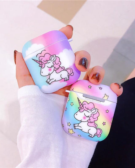 Rainbow Unicorn AirPods Case