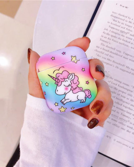 Rainbow Unicorn AirPods Case