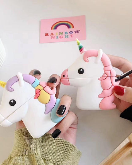 Unicorn Head AirPods Case