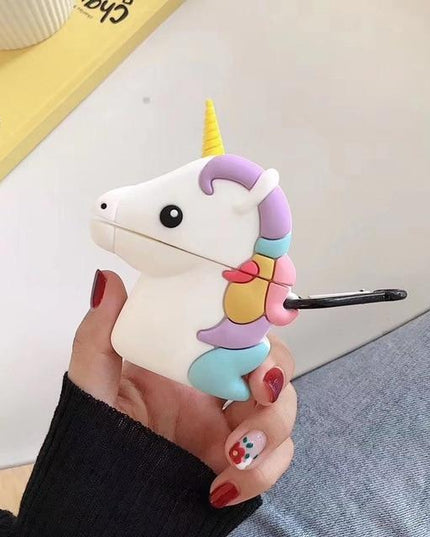 Unicorn Head AirPods Case