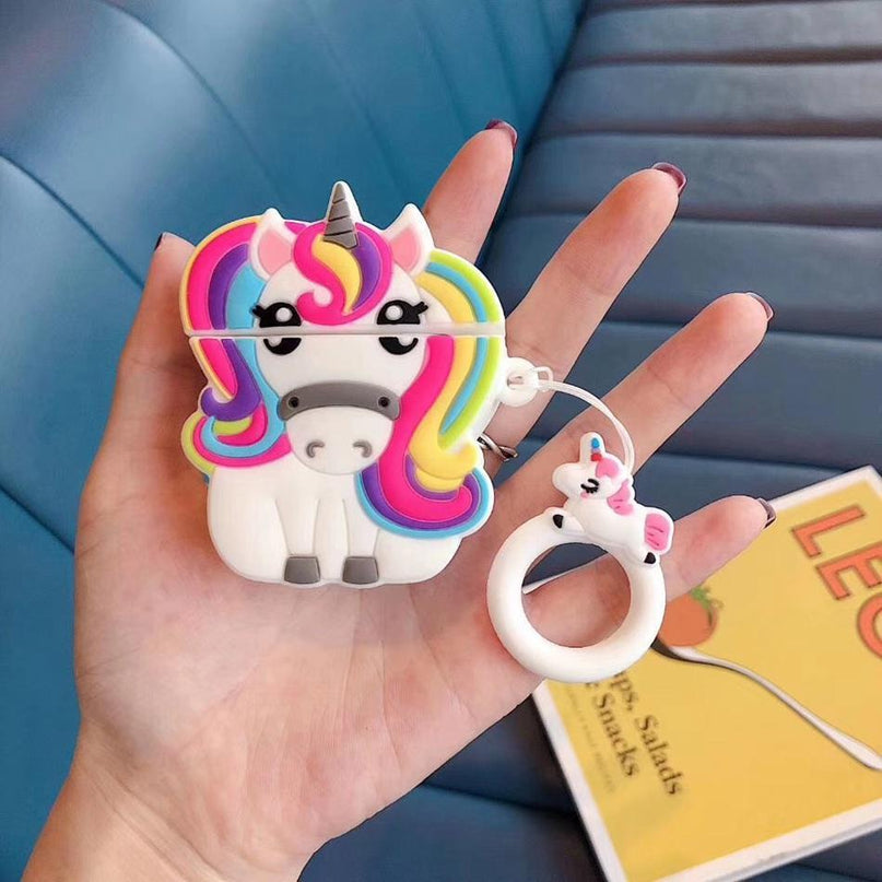 Kawaii Unicorn AirPods Case