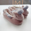 Brown Winged Unicorn Slippers