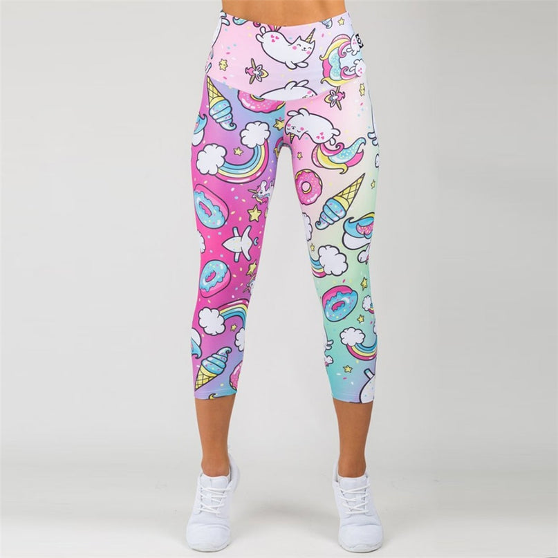 Unicorn Capri Leggings